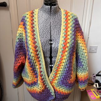 Rainbow Cardigan - XL-3XL
